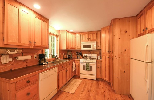 Denmark Cottage | Waterfront home with in-ground pool and stunning views of Pleasant Mountain!