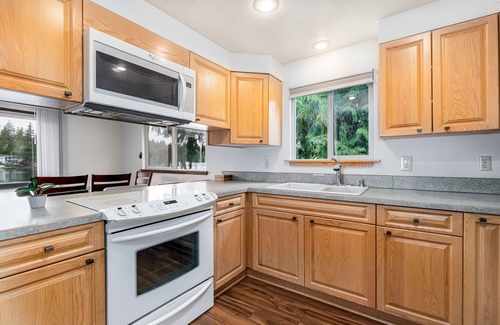 Shelton House | Waterfront home with Private Dock, Lake Toys, EV Charger at Lost Lake