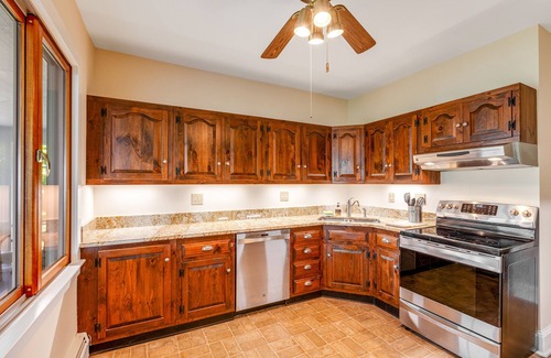 Annapolis House | Waterfront home with scenic porches, yard, grill, jetted tub, central AC, & W/D