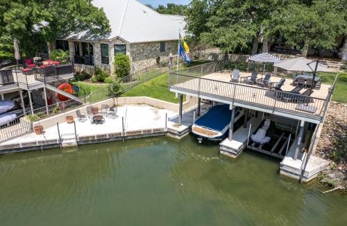 Horseshoe Bay West House | Waterfront Home with Boat Slip, Spacious Outdoor Patio and a Fenced Yard