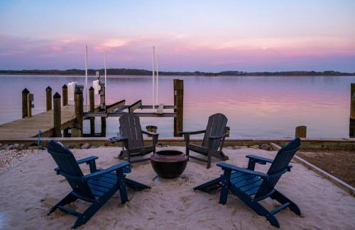 Ocean Pines House | Waterfront Home with Views, Hot Tub in Ocean Pines!