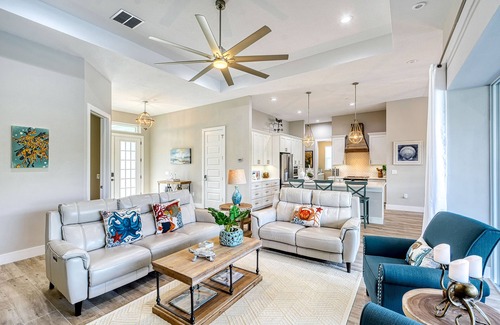 Port Charlotte House | Waterfront Key West Style Home with Heated Pool Located in South Gulf Cove