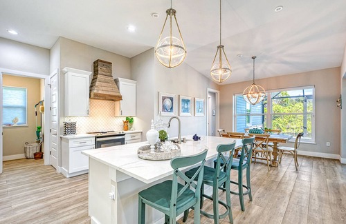 Port Charlotte House | Waterfront Key West Style Home with Heated Pool Located in South Gulf Cove