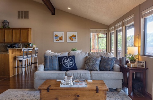 Eucha House | Waterfront lake house with your own private dock and amazing views.