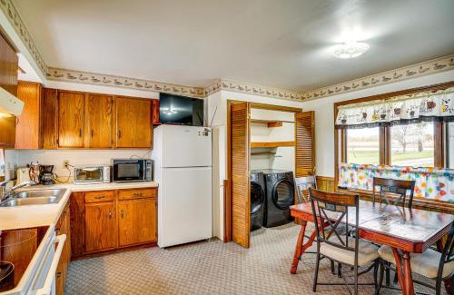 Manitowoc House | Waterfront Lake Michigan Home on 15 Acres!