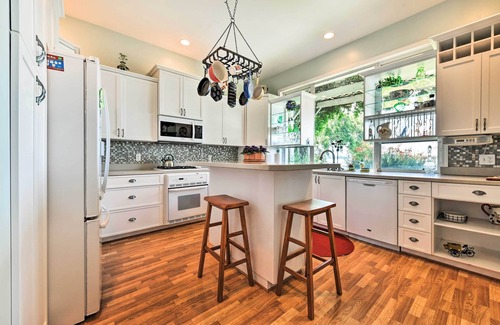 Highland House | Waterfront Lake Placid Home with Private Dock!