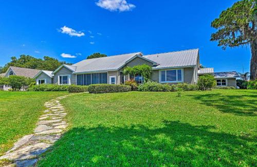 Highland House | Waterfront Lake Placid Home with Private Dock!