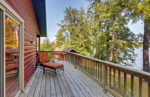 Mercer House | Waterfront Mercer Cabin with Wraparound Porch!