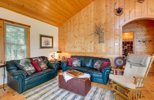 Mercer House | Waterfront Mercer Cabin with Wraparound Porch!
