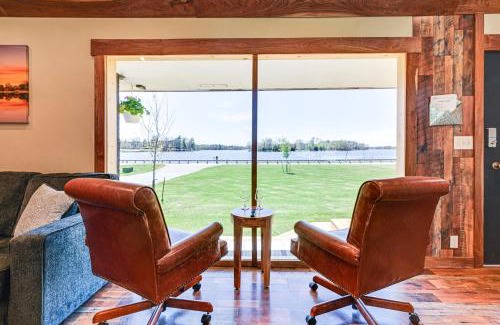 Nekoosa House | Waterfront Nekoosa Home with Dock, Views and More!