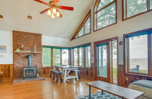 North Beach House | Waterfront North Beach Retreat w/ Private Dock!