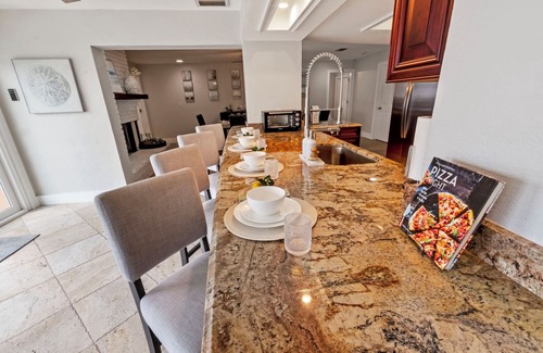 Harbor Hills House | Waterfront Oasis w/Pool, Spa, Boat & Jet ski Dock, Game Room & Outdoor Kitchen