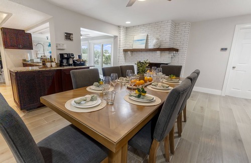 Harbor Hills House | Waterfront Oasis w/Pool, Spa, Boat & Jet ski Dock, Game Room & Outdoor Kitchen