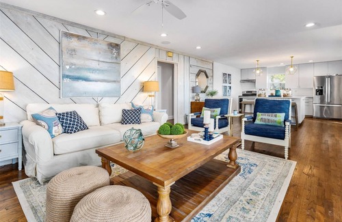 Seven Points House | Waterfront - Open lake with amazing views, dock great for fishing and fire pit