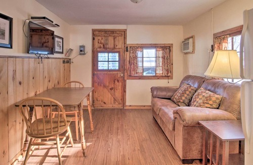 Menahga Cabin | Waterfront Resort Cabin on Twin Lakes!