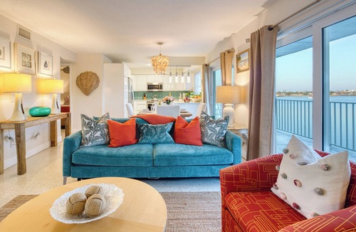 Bay Esplanade Apartment | Waterfront Seaside Chic #3 Clearwater Beach.