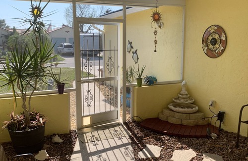 Venice Groves House | Waterfront single home rental with private lanai, heated pool, and hot tub!