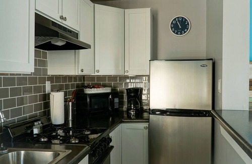 Monticello Apartment | Waterfront Studio on Lake Schaffer, Walking distance to Indiana Beach