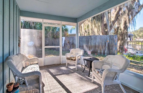 Fellowship Apartment | Waterfront Studio with Dock Access in Inglis!