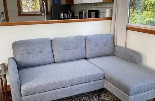 Juan de Fuca Electoral Area Apartment | Waterfront! Tiny House Sweet-Suite perched in the forest on the oceanfront.