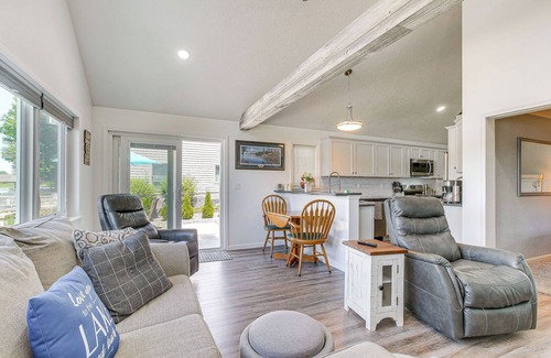 Saint Johns House | Waterfront w/Boat Dock: Retreat on Indian Lake