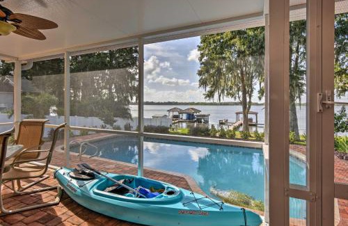 Winter Haven House | Waterfront Winter Haven Home with Dock and Hot Tub!
