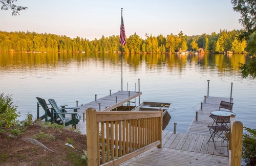 Saranac Lake House | Waterfront year-round lodge surrounded by magnificent lakes and mountains