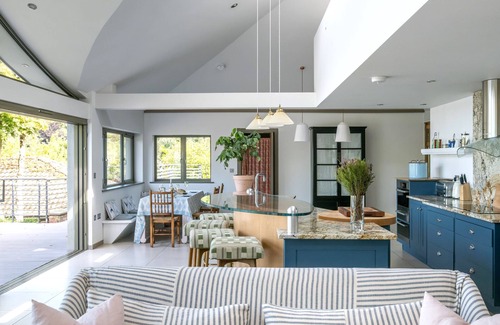 Dittisham House | Waterside house near Dartmouth with pool, hot tub and dock