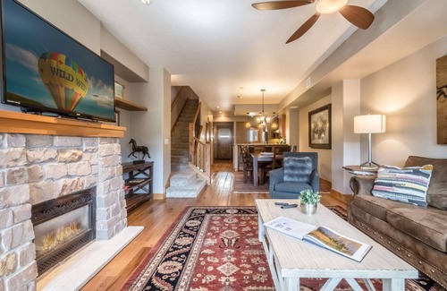 Downtown Steamboat Springs Condo | Waterside Village C | On The River | Air Conditioning | Downtown Steamboat