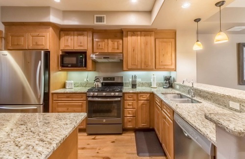Downtown Steamboat Springs Condo | Waterside Village C | On The River | Air Conditioning | Downtown Steamboat
