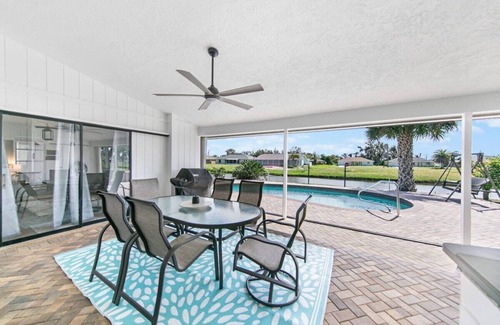 Pebble Beach House | Waterside Villa! Family Home! Pool! BBQ! Fishing