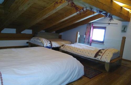 Courmayeur Apartment | We are 4810 Chalet aux pieds du Mont-Blanc Mansarda