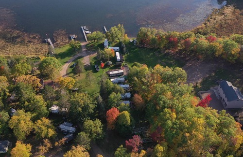 Garrison Resort | We are a resort that has both cabins and RV rental sites.