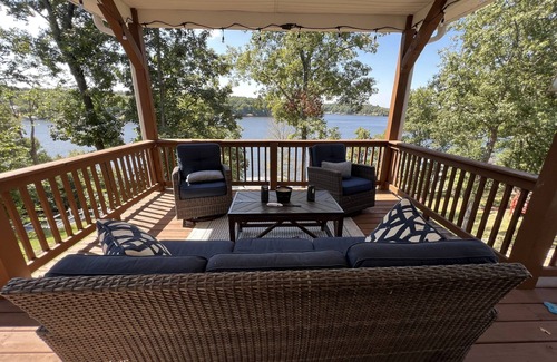 Marion House | Welcome to Hummingbird Haven- A new lakefront home with amazing sunset views