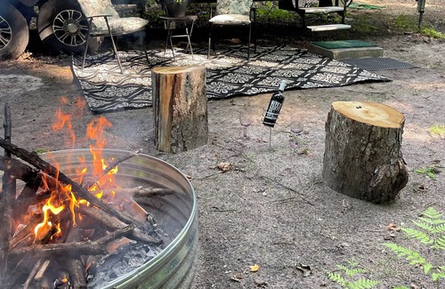 Indian River House | Welcome to Irish Acres Camping Retreat! Nestled in the woods of Indian River, MI