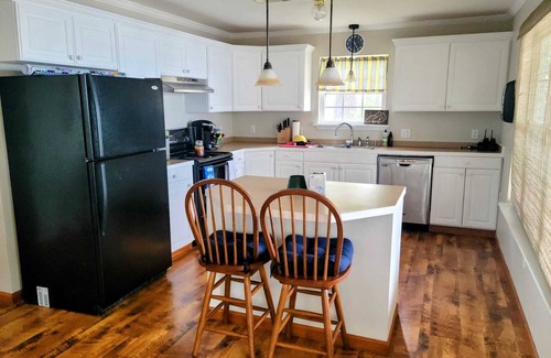 Dry Creek House | Welcome to Maison de Couillon! Beautiful lake house on serene Bundick Lake!