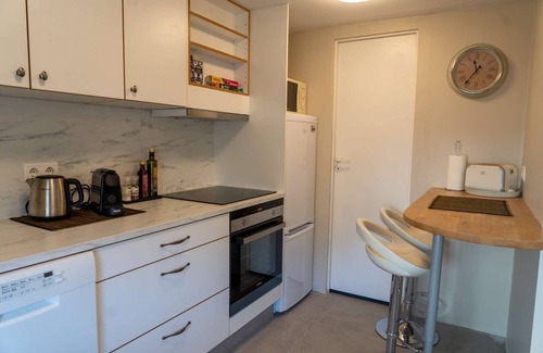 Hafnarfjordur Apartment | Welcome to our inviting lower floor apartment nestled in the heart of Hafnarfjörður.
