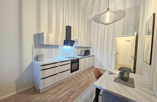 Suderneuland I Apartment | Welcome to the exclusive Teefabrik vacation apartment in the center of Norden