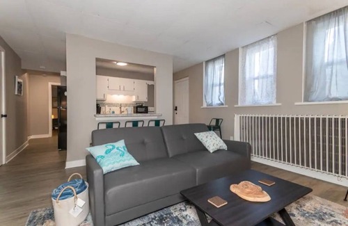 Fairport Harbor Apartment | Welcome to the Lakeside Suite! Enjoy!