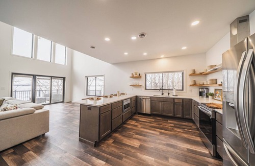 Frazee House | Welcome to your perfect getaway! 3-bedroom house plus den on lovely Rose Lake