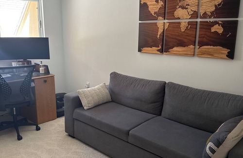 Melbourne Beach House | Welcome to your serene getaway, just a 5-minute walk from the beach! n