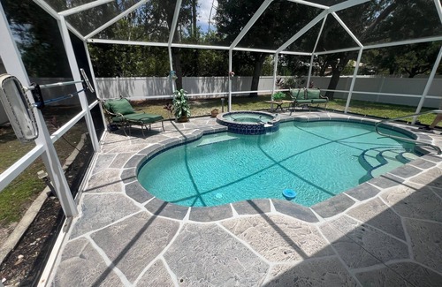 North Port House | Welcoming 3-bedroom house with pool and private yard