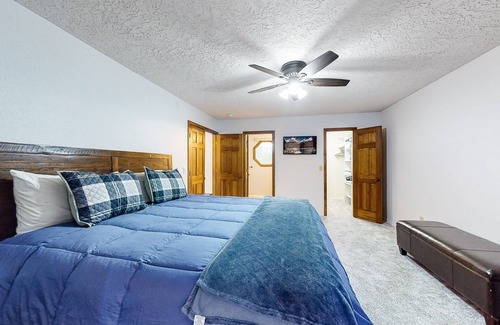 Abbott Loop House | Welcoming home with full kitchen, gas grill, private deck, fast WiFi, & W/D