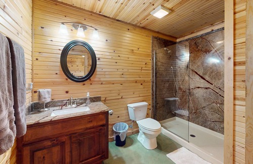 Maysville Cabin | Well-appointed cabins with 2 kitchenettes, grills, patio, electric fireplaces
