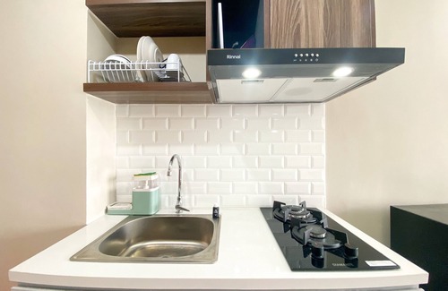 Jakarta Apartment | Well Furnished and Cozy Studio at LRT City Jatibening Apartment