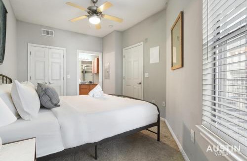 West Campus Apartment | West Campus Accommodations Pool and King Bedrooms