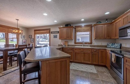 Spirit Lake House | West Lake Escape! Spacious Home 1 Block From Lake