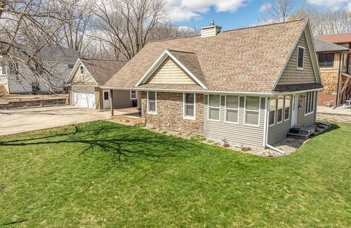 Spirit Lake House | West Lake Escape! Spacious Home 1 Block From Lake
