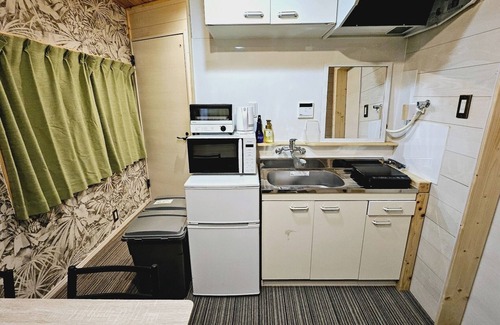 Uzumasa Apartment | West2F 2bunk beds kitchen - Hanazono Stay Back 2F/Kyoto Kyōto