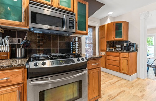 Kansas City House | Westport Oasis - Game Room and Private Hot Tub!